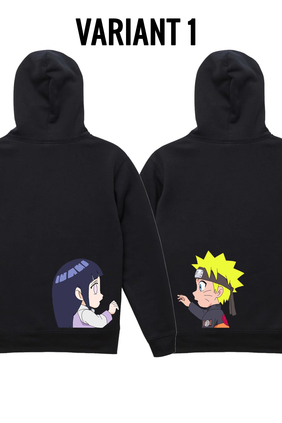 MIKINY PRE PÁR NARUTO - potlač
